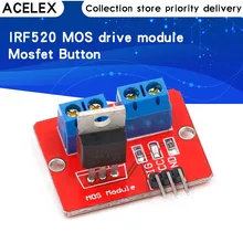 0-24V Top Mosfet Taste IRF520 MOS Fahrer Modul Für Arduino MCU ARM Raspberry pi