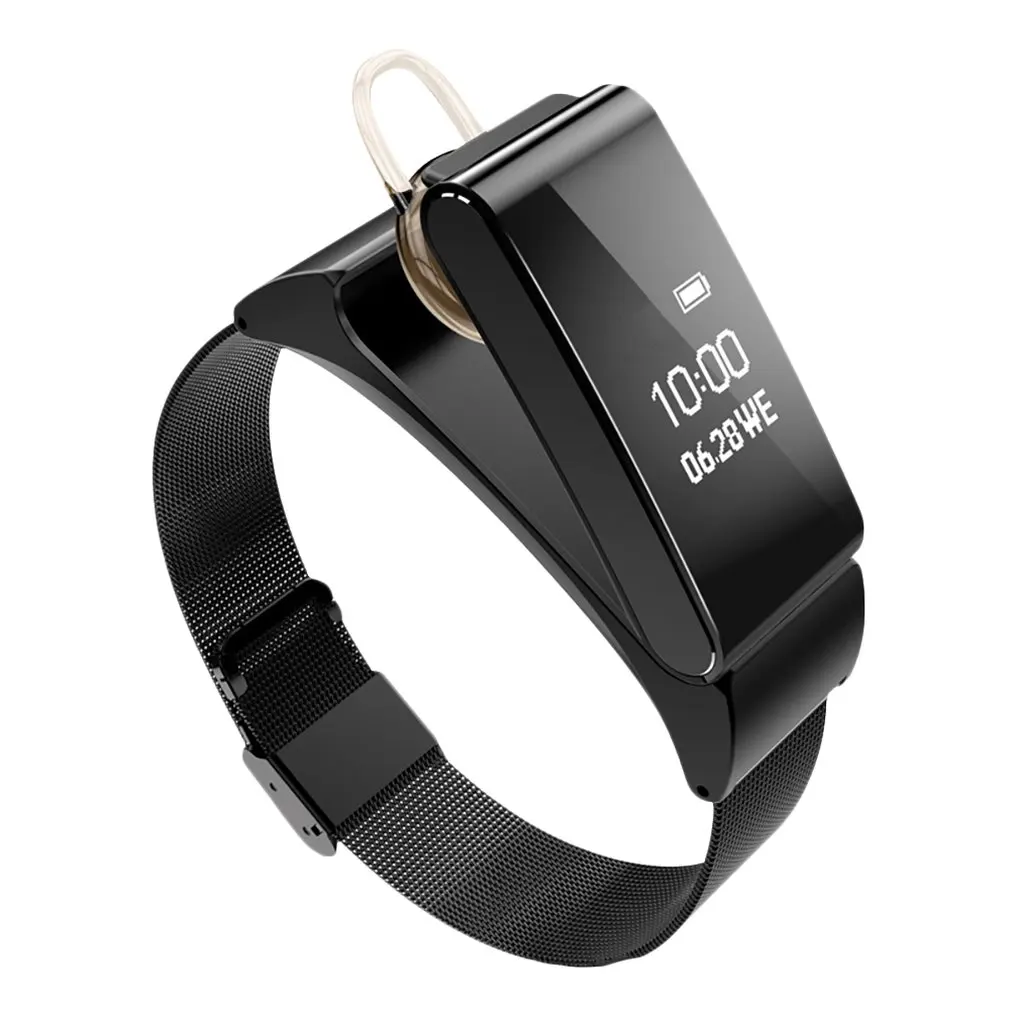 

Smart Bracelet Wireless Headphones Two-In-One Calls Wristbands Men And Women Separate Split-Multifunction