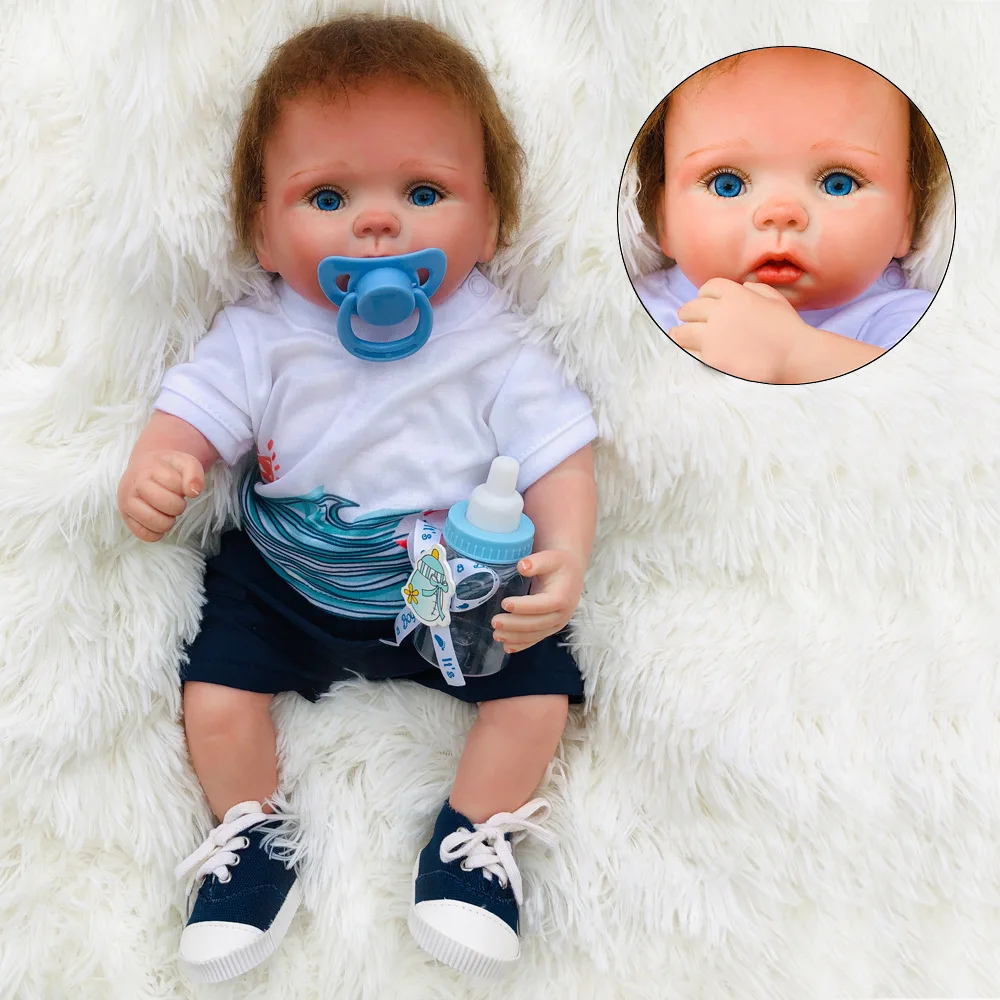 Мини кукла силиконовые куклы reborn мальчики девочки 15 дюймов реалистичные малыши Bonecas мальчик ребенок bebe Кукла reborn Рождество подарок на год