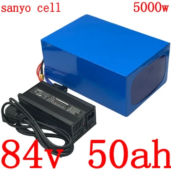 شراء84V بطارية 84V دراجة كهربائية بطارية 84V2000W 3000W 5000W بطارية سكوتر كهربائي 84V 50AH بطارية ليثيوم حزمة استخدام سانيو الخليوي