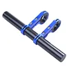 20cm 10cm Cycling Handlebar Bike Flashlight Holder Handle Bar Carbon Fiber Bicycle Extender Mount Bracket Bike Accessories ► Photo 2/6