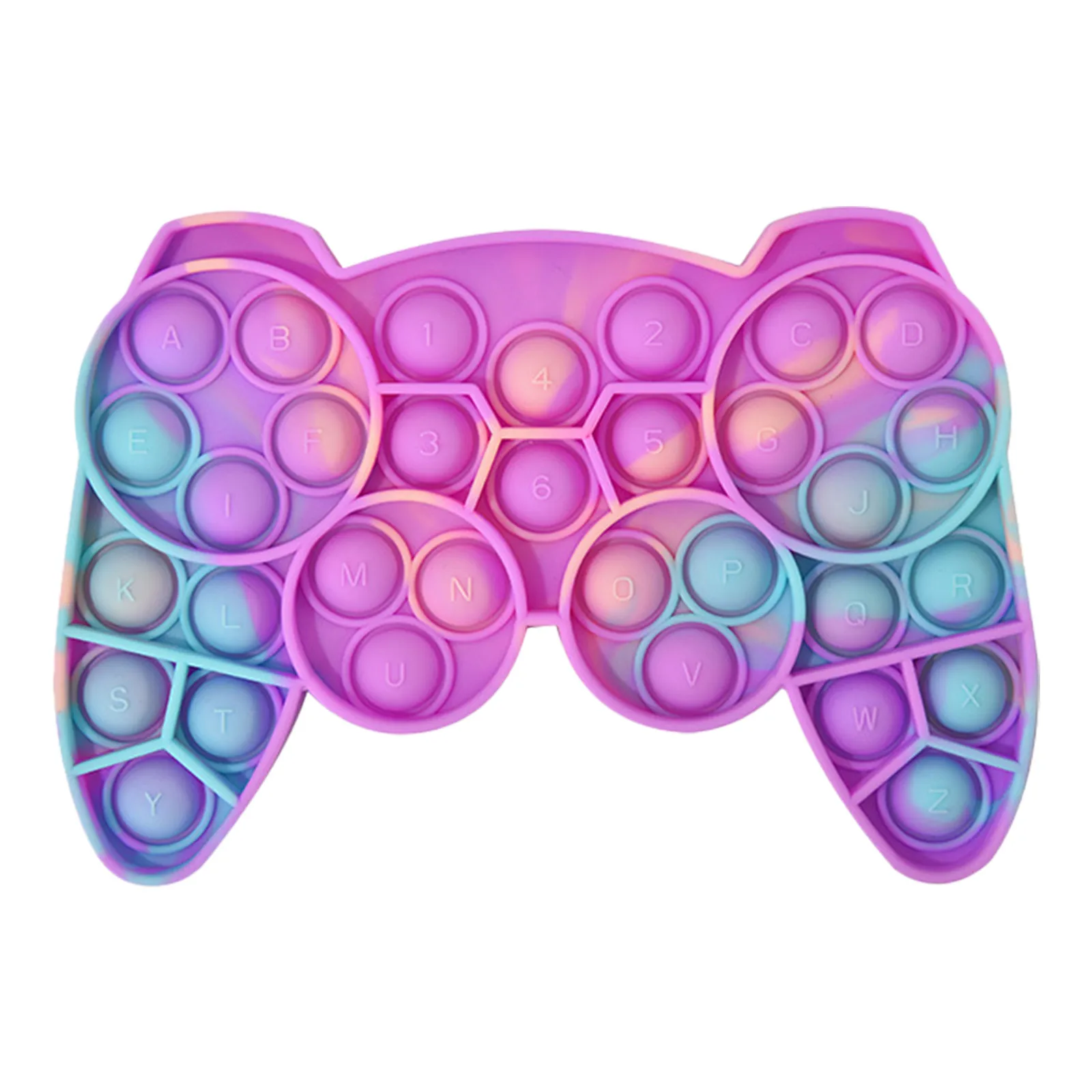 Game Controller Shape Push Up Bubble Kid Simple Dimple Toy Pop Adult