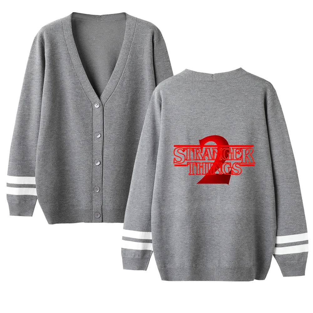 Женский свитер для влюбленных необычные вещи кардиган свитер женский осенний теплый свитер с принтом v-образный вырез длинный рукав вязаный свитер унисекс