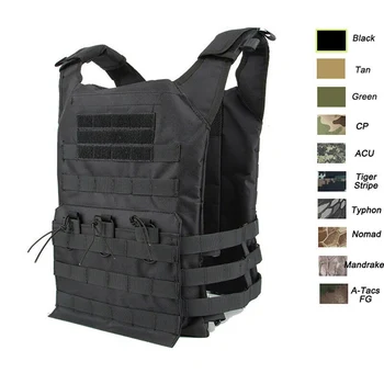 

Hunting Tactical Accessoris Body Armor JPC Plate Carrier Vest Mag Chest Rig Airsoft Paintball Gear Loading Bear Vests Camouflage