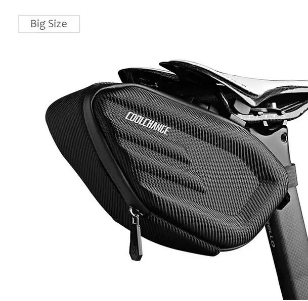 big saddle bag Coolсмена велосипедная сумка двойной чехол 6,2 дюймов сенсорный экран Водонепроницаемая велосипедная сумка рамка Передняя голова верхняя труба велосипедная сумка для телефона - Цвет: big saddle bag