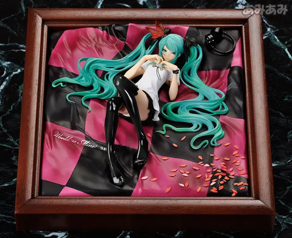 Yaya Anime 1 S Brown Frame Hatsune Garage Kit Model Decoration