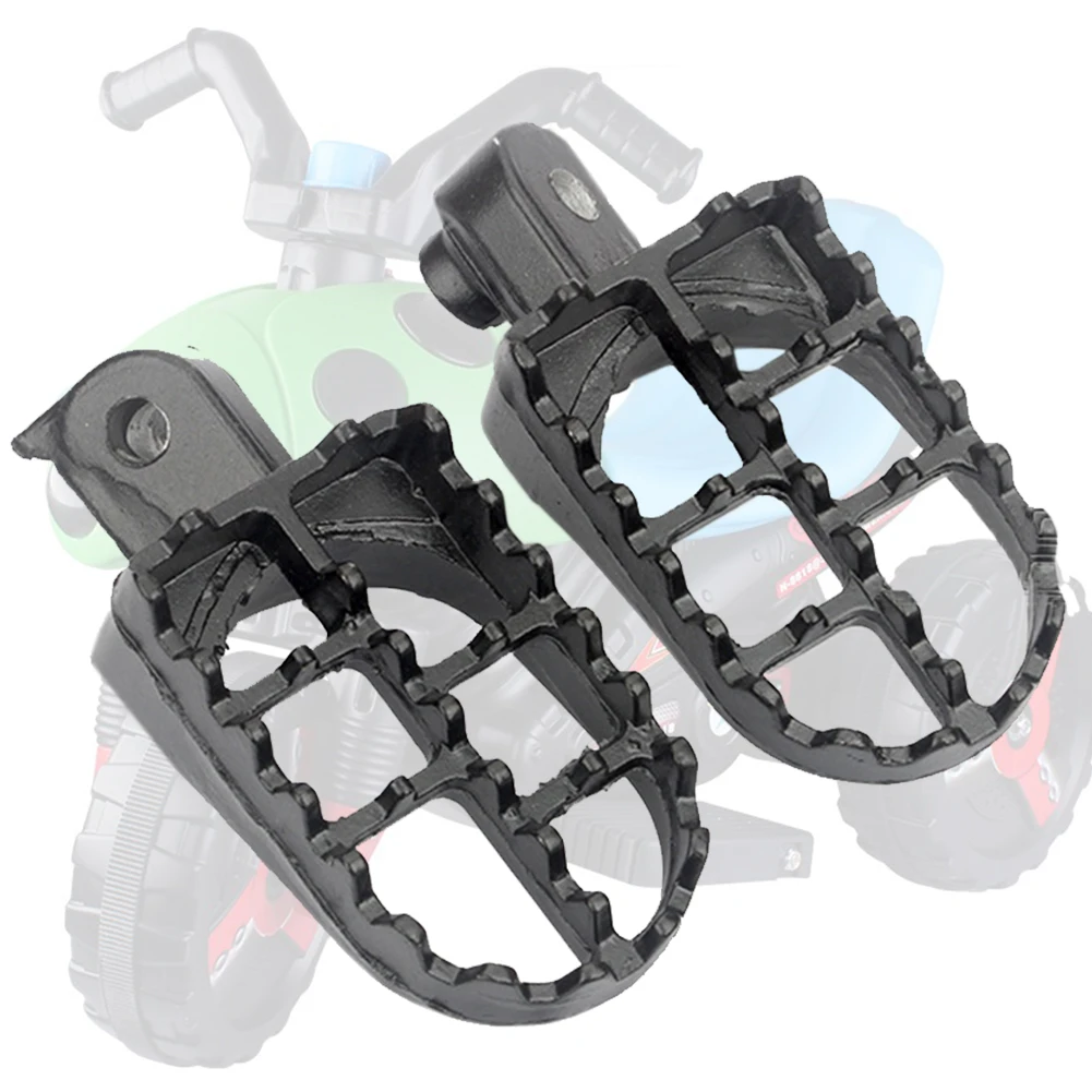 2 Stück Motorradfußrasten Fußpedalauflage Fußstütze für PW50 PW80 TW200 