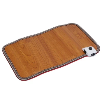 

50x30Cm Electric Feet Warmer Adjustable Temperature Artifact Heating Mat Office Warm Feet Thermostat Heating Pad US Plug