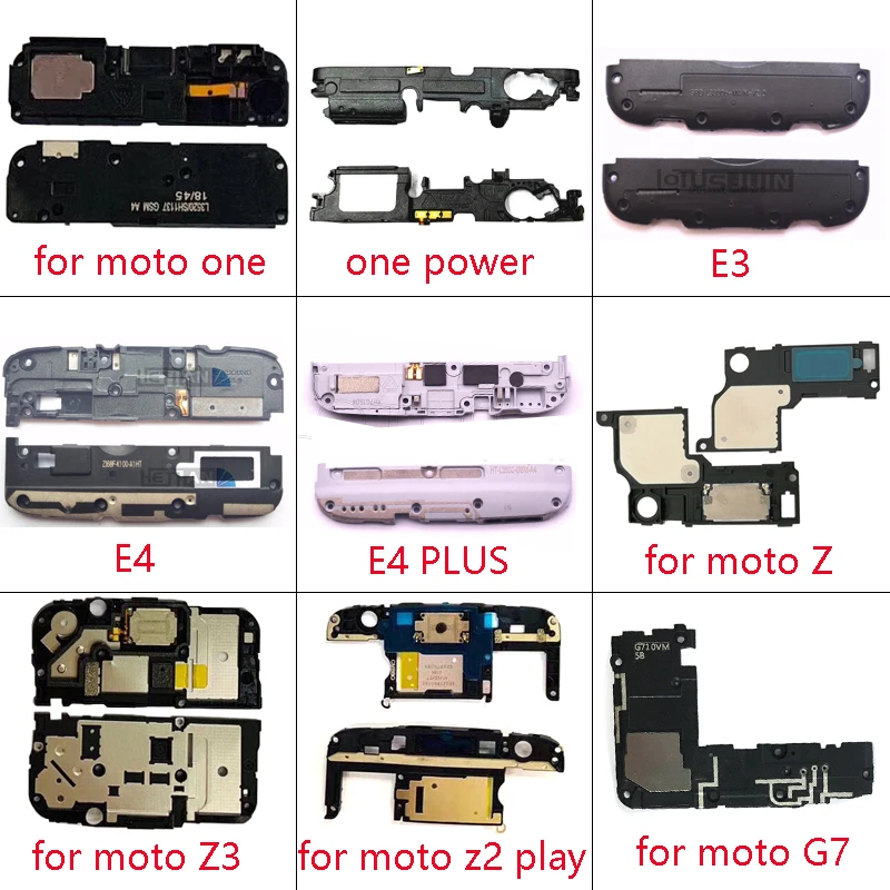 Для Motorola Moto Droid Turbo XT1254 one power e3 e4 g7 z3 z2 play громкий динамик зуммер звонка гибкий кабель Замена