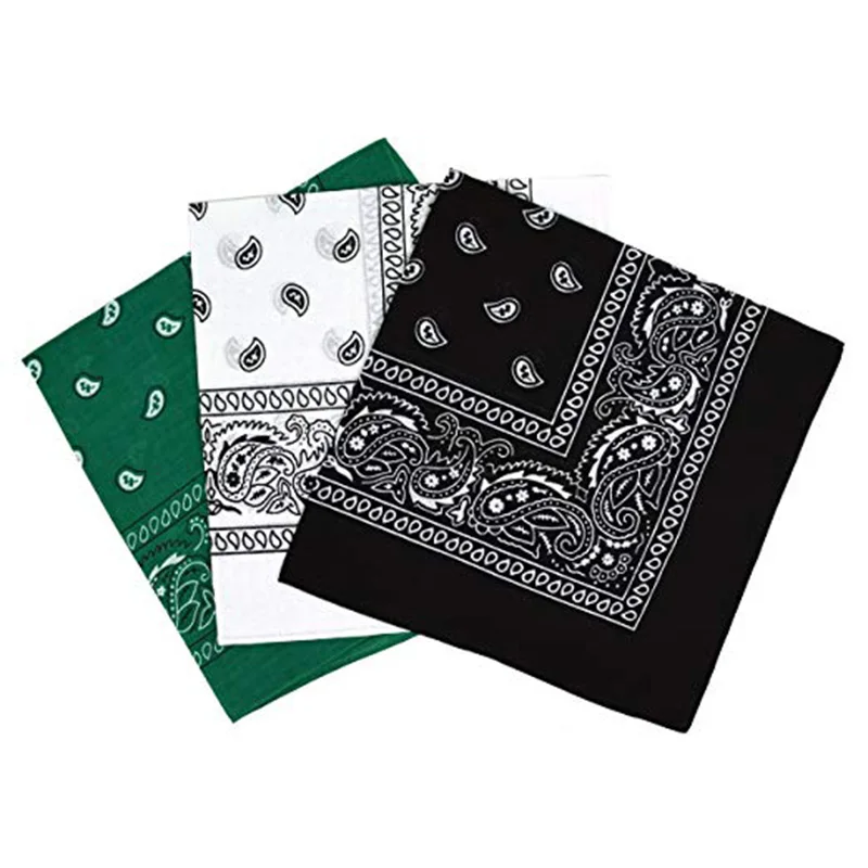 

Set of 3 bandanas Paisley Man and Woman 57 x 57 cm