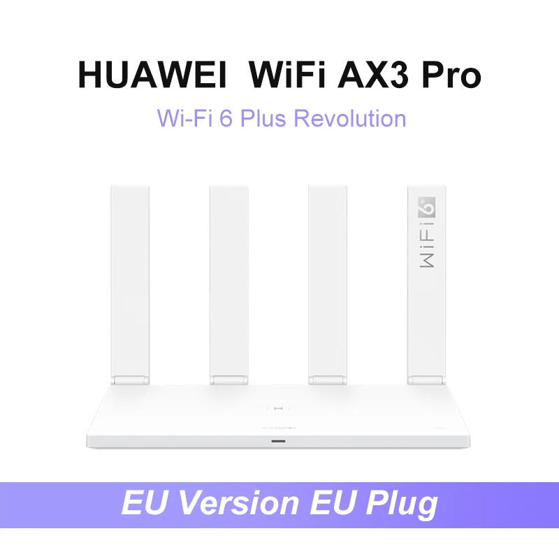 Origial Brazil Version HUAWEI WiFi Router AX3 (Dual-core) 3000 Mbps1 | Wi-Fi 6 Plus | OFDMA Multi-User  Mesh Networking 2.4G wifi signal booster for smart tv Wireless Routers