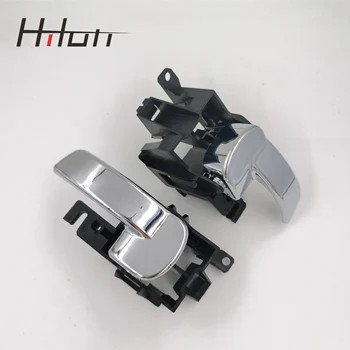 

used for nissan navara D40 2005-2015 frontier pathfinder R51 chrome door inner handle front inside left handle rear handle