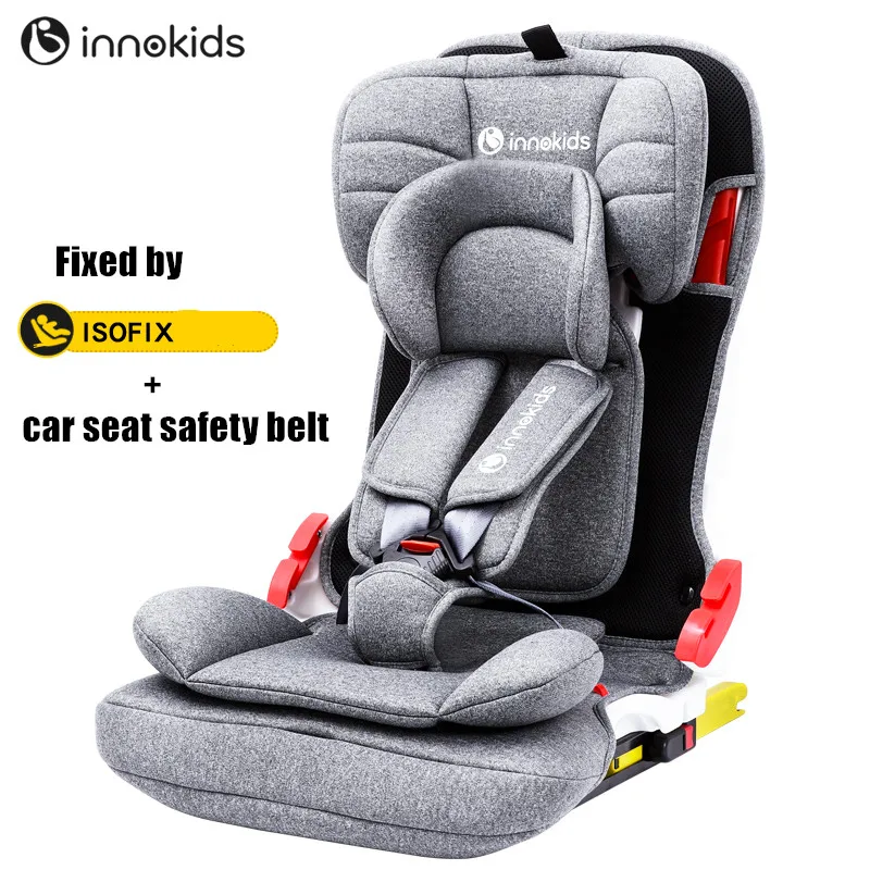 Adjustable Child Car Safety Seat Foldable Baby ISOFIX Connector ECE R44/04 EU Certified For 9 Month To 12 Years Old | Мать и ребенок