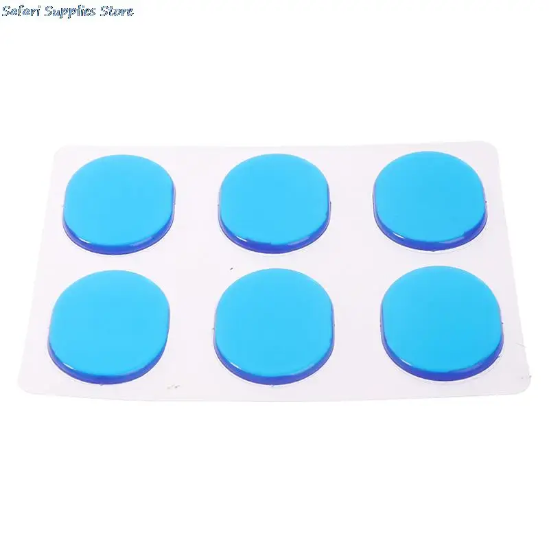 Drum Damper Gel Pads Silicone Drums Silencer For Drums Tone Control Percussion Instrument Accessories 6Pcs/Sheet Pieces, drum percussion accessories,drum accessories,drum dampeners