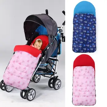 

Newborn Soft Stroller Footmuff Baby Envelopes Universal High-quality Delicate Printing Breathable Winter Warm Sleeping Bag