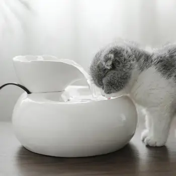 

Smart Pet Cat Water Dispenser Automatic Circulation Water Feeder 3D Fountain Basin