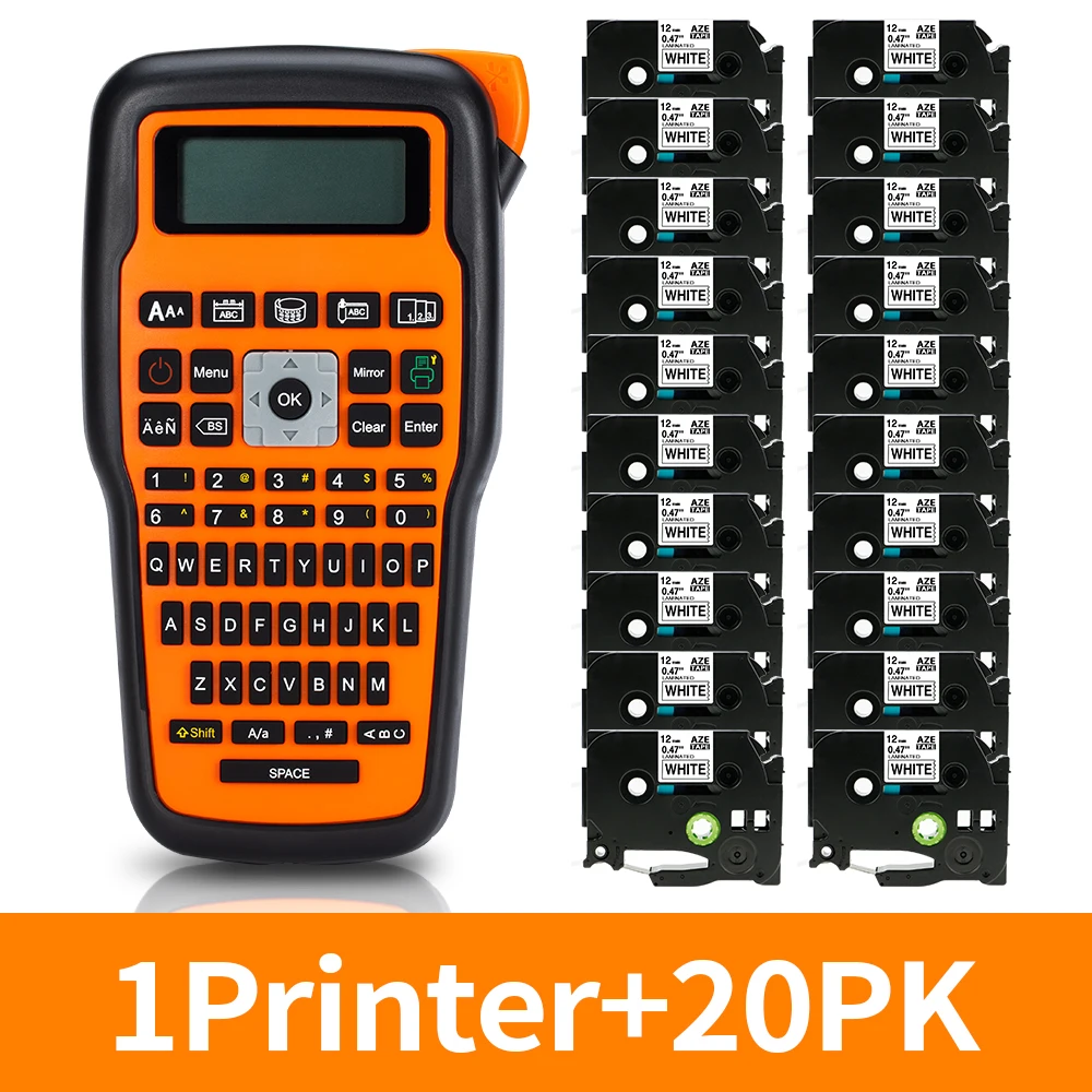 E1000 Portable Labels Printer Printing Machine Wireless Label Maker Industrial Thermal Transfer Labeler Widely Use PRO | Компьютеры и