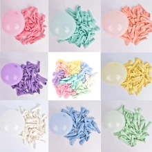 10 stücke 10 zoll macarons farbe latex ballon runde ballon geburtstag dekoration ballon party hochzeit dekoration lieferungen(China)
