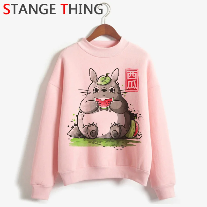 Totoro Studio Ghibli Kawaii Harajuku аниме толстовки для женщин Забавный мультфильм Ullzang Толстовка Милая 90s графическая модная толстовка женская - Color: H3059