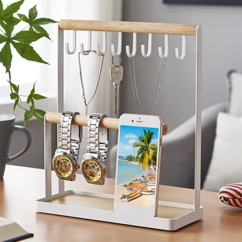 

Jewelry Tree Necklace Stand Jewelry Organizer Necklace Holder Large Storage Necklaces Bracelets Earrings Hanging Holder