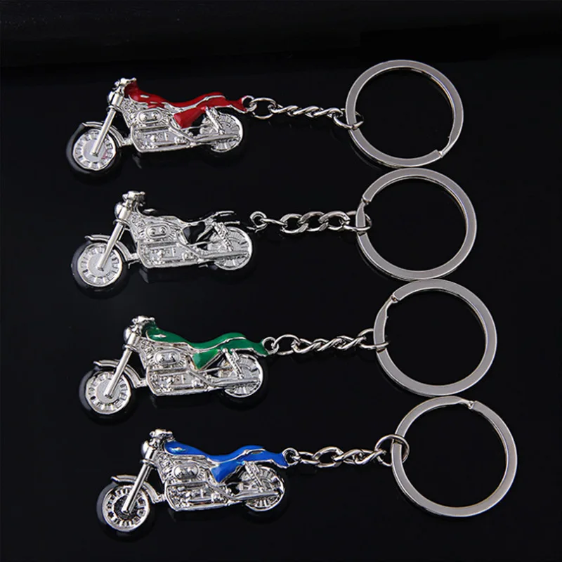 

Mountain Motorcycle Creative Model Key Chain Customization Color Metal Handicraft 3D Keychain G281