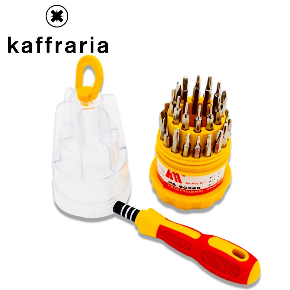 Набор отверток Kaffraria 31 в 1 многофункциональный набор инструментов для ремонта