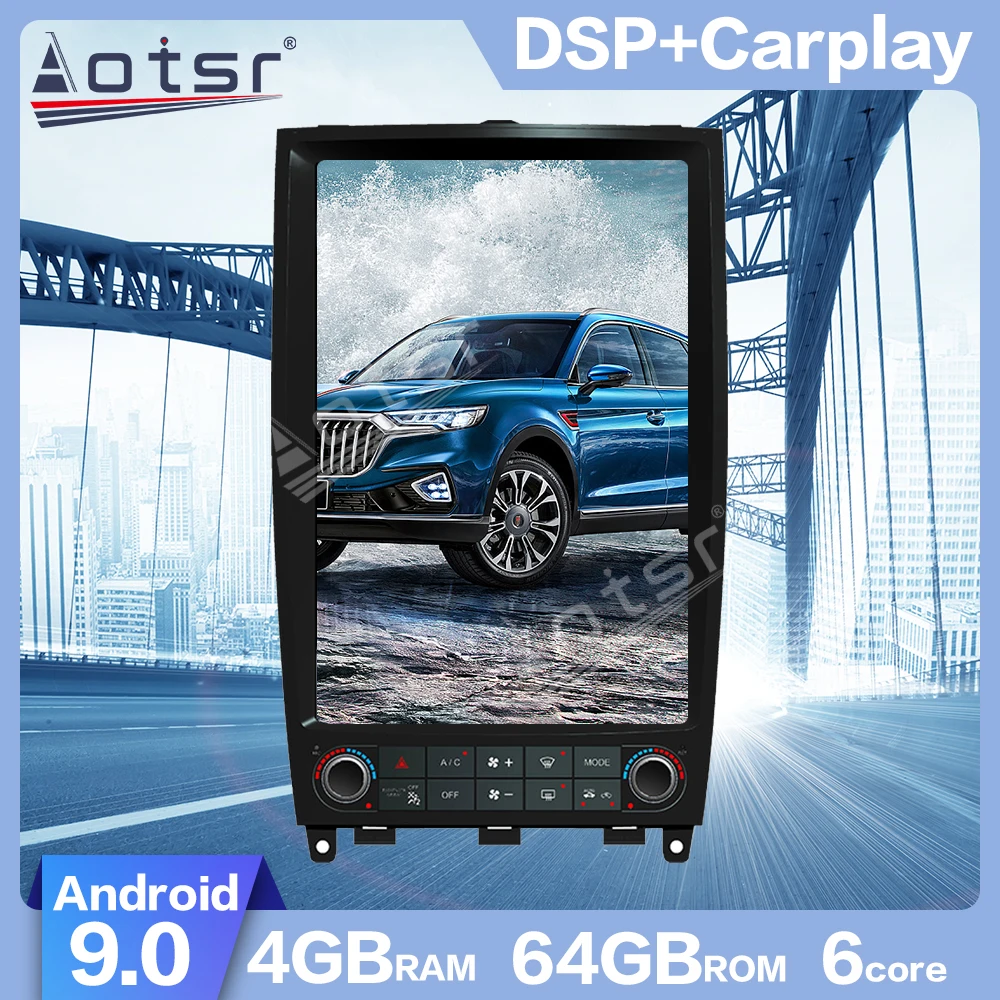 

Автомагнитола Tesla с GPS-навигацией, мультимедийный плеер на Android 9, для Infiniti QX50, QX50L, EX25, EX35, 2015-2017, типоразмер 2DIN