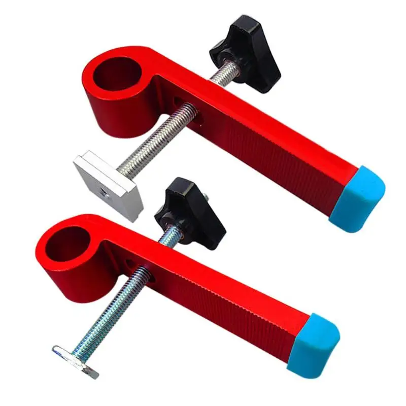 

T-type Slide Slot Track Stopper Woodworking Positioning Limiter Wood Clamp