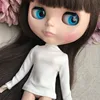 1pc Long Sleeve Shirt for Blythe Dolls Base Shirt Clothes For Barbie Blouse Momoko Doll Clothes 1/6 Doll Accessories Kid Toy ► Photo 3/6