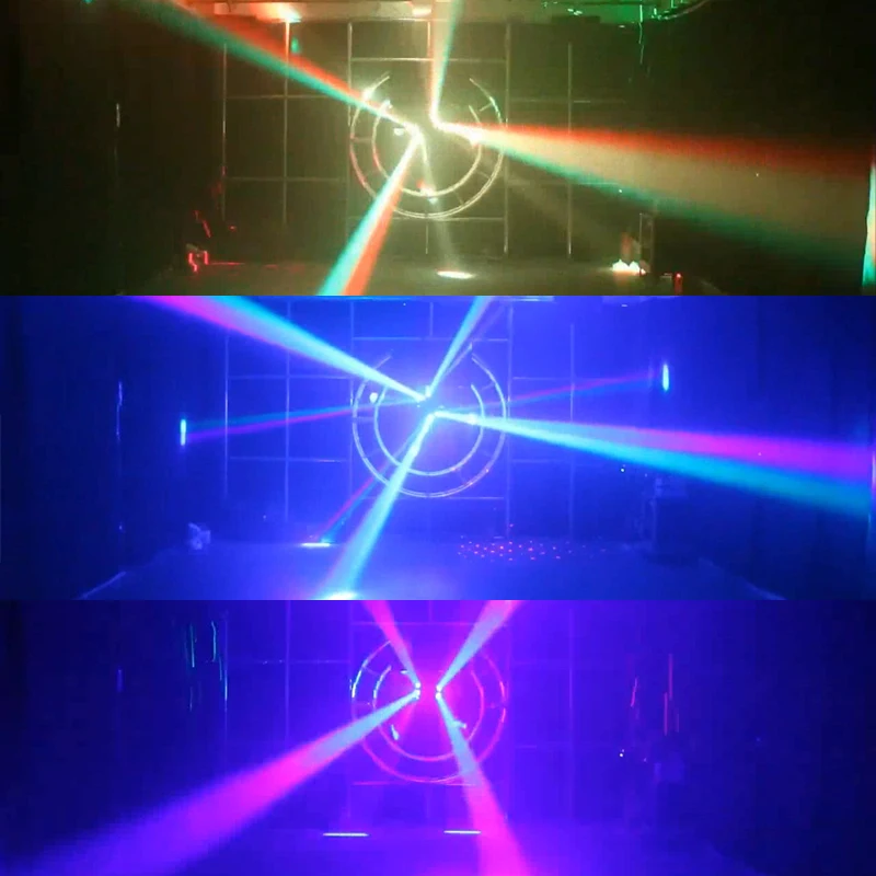 Высокое качество 14*10 Вт RGBW 4в1 двойной светодиодный мини-сценический светильник с подвижной головкой для Dj KTV дискотеки Вечерние