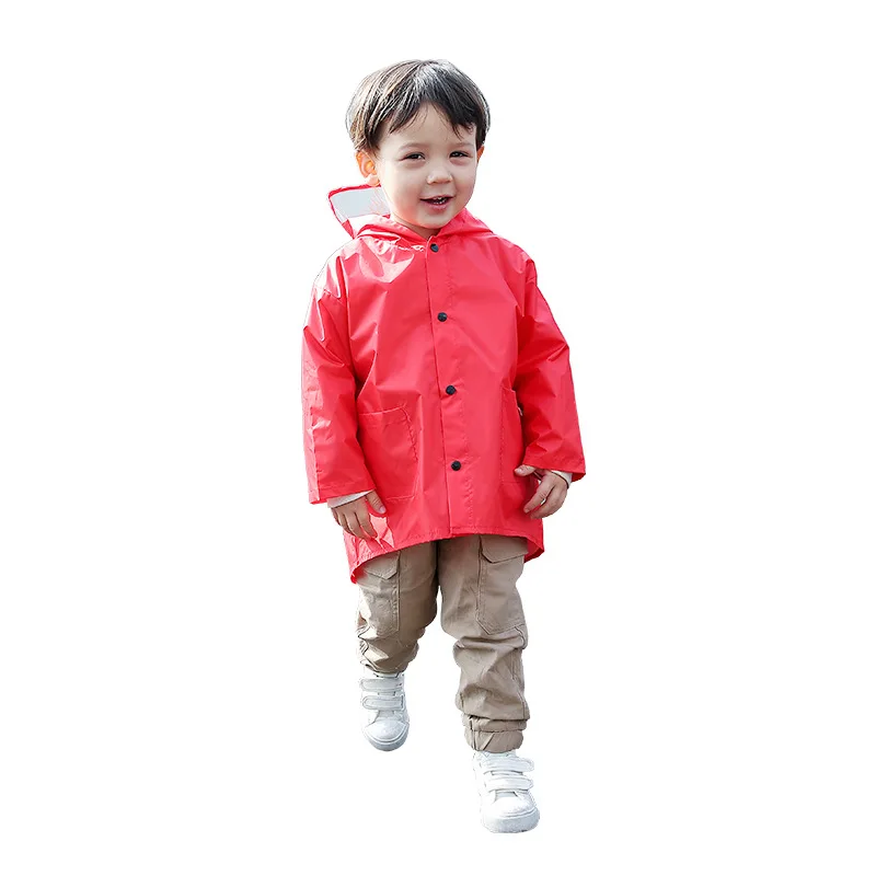 Cute Dinosaur Waterproof Raincoat for Children Kids Boys Girls Outdoor Trench Poncho Student Rainwear waterproof raincoat