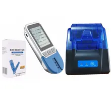 Липидный тест-метр триглицериды холестерина HDL LDL тест-монитор+ полоски+ принтер