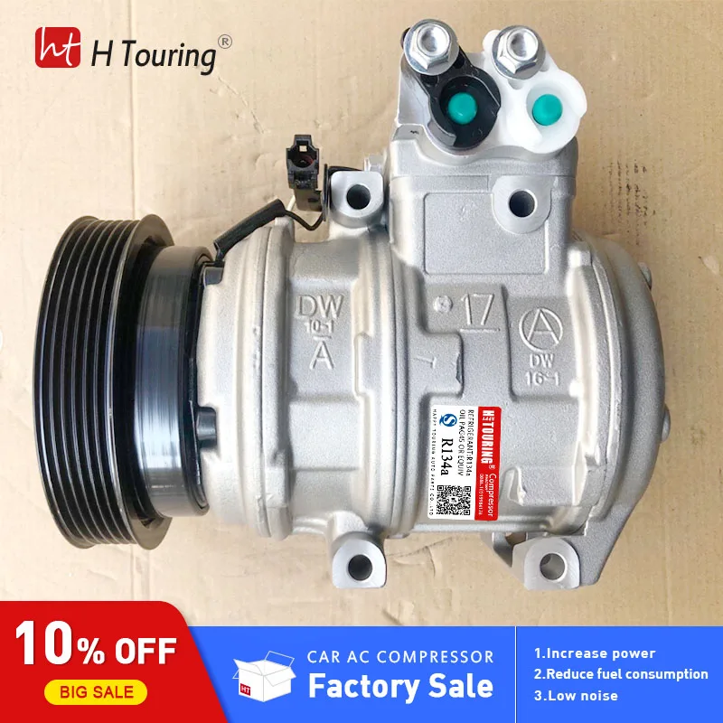 Компрессор переменного тока 10PA17C KIA Sportage для Hyundai Tucson 2 0 04-10 977012D600 977012E500 1605022900 977012E551