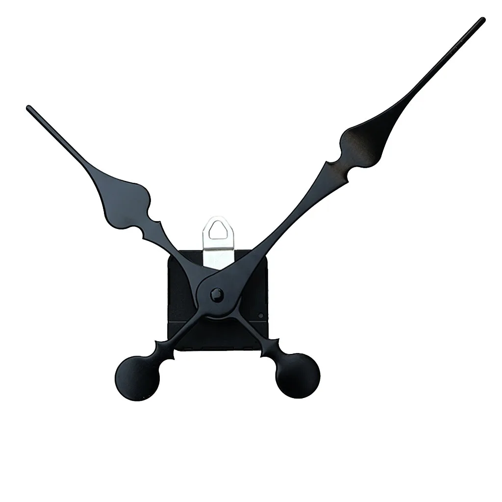 Quartz DIY Wall Clock Movement Wall Mounted Clock Movement Mechanism Silent Sweep Quartz with 2 Long Hands Kit