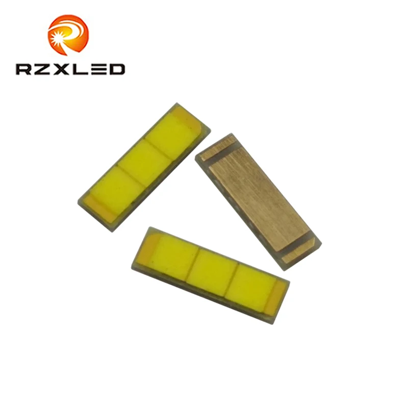 50 шт./лот LED 12W COB 9V 1000MA теплый белый Янтарный 1860 пакет SMD чип|Светодиодные чипы| |