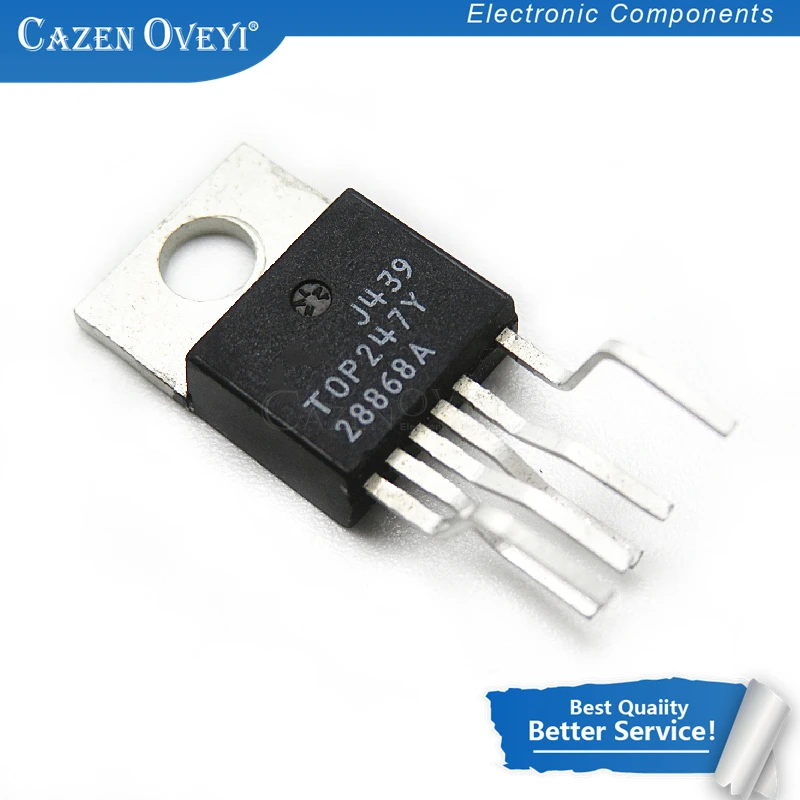 1pcs/lot TOP247YN TO220 TOP247 TO-220 247YN TO220-6 new and original IC In Stock | Электронные компоненты и