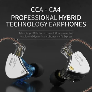 

CCA HIFI Sound Quality Aurora Custom Earphones Hybrid Technology Enthusiast Sports Head-phones With Microphone Headset