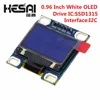 0.96 Inch IIC Serial White OLED Display Module 128X64 I2C SSD1315 12864 LCD Screen Board GND VDD SCK SDA for arduino Diy Kit ► Photo 1/5