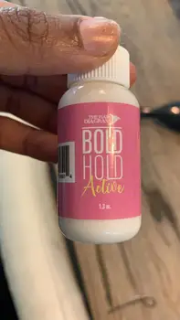 

BOLD HOLD PINK Lace Wig Waterproof Adhesive Hair System Glue 1.3oz