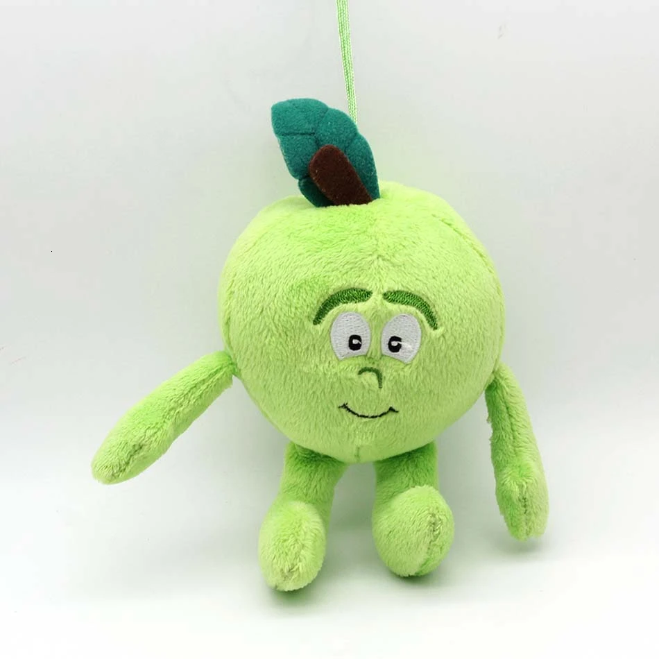 Фрукты овощи арбуз груша клубника вишня Зеленое яблоко морковь лук 7 стиль мягкие куклы игрушки для детей