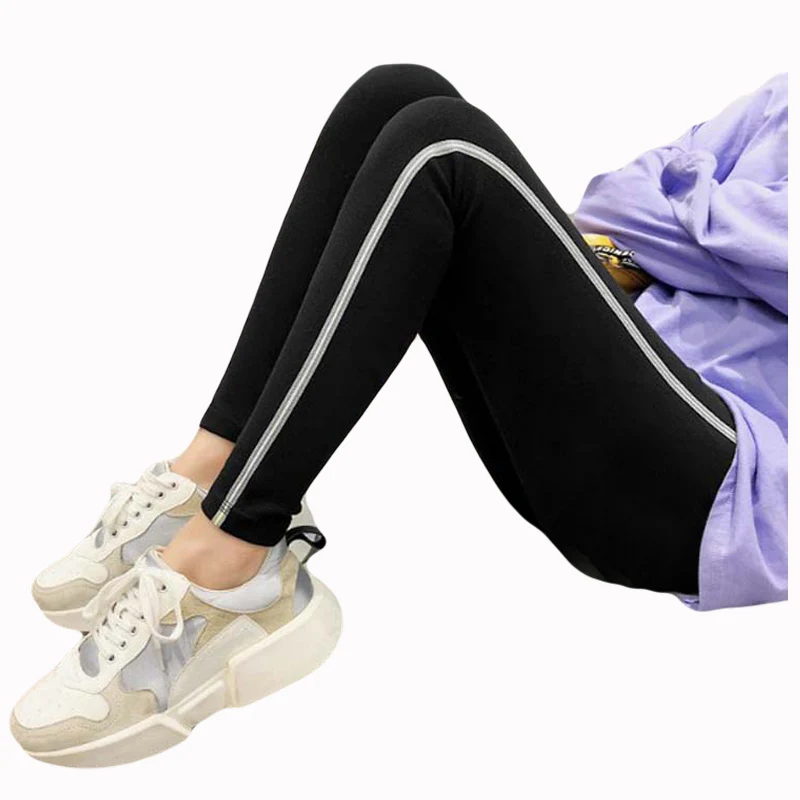 Узкие Женские легинсы, сексуальные леггинсы, mujer fittness, женские леггинсы, зима-осень, эластичные белые стильные леггинсы mujer