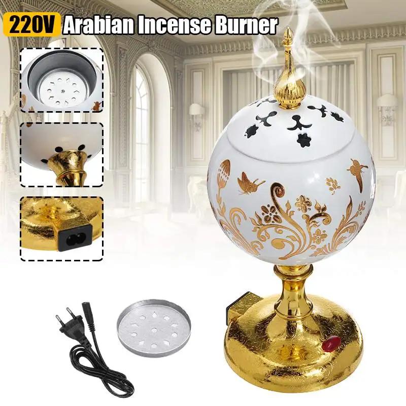Mini Aromatherapie Diffusor Räuchergefäß Halter Muslim Ramadan Dukhoon DE