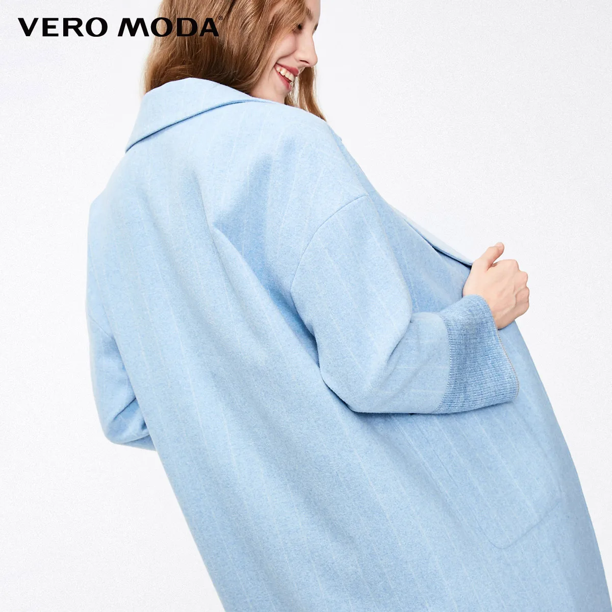 Vero Moda новое шерстяное пальто с манжетами | 318327550