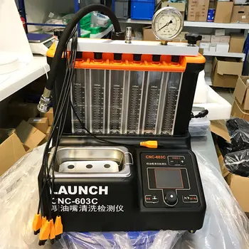 

Latest Factory Price Launch 220V CNC-603C Fuel Injector Tester Cleaning Machine Test High Power 300W With 6 Cylinders