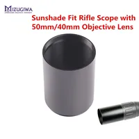 MIZUGIWA Sunshade Tube Shade for Rifle scope with 40mm or 50mm Objective Lens Sun Shade Pistol Airsoft Caza 1