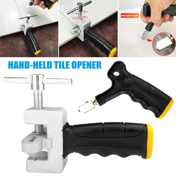 

Hand-Held Glass Tile Opener User-friendly Wear Resistant Quickly Break Tiles QJS Shop