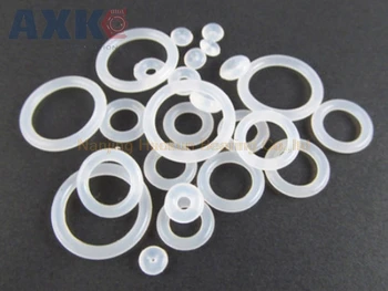 

AXK 3.5mm Thickness White Silicon O-rings Seals Food Grade 82/85/90/92/95/100/105/110/115/120mm OD Rubber O Rings Gasket Washer