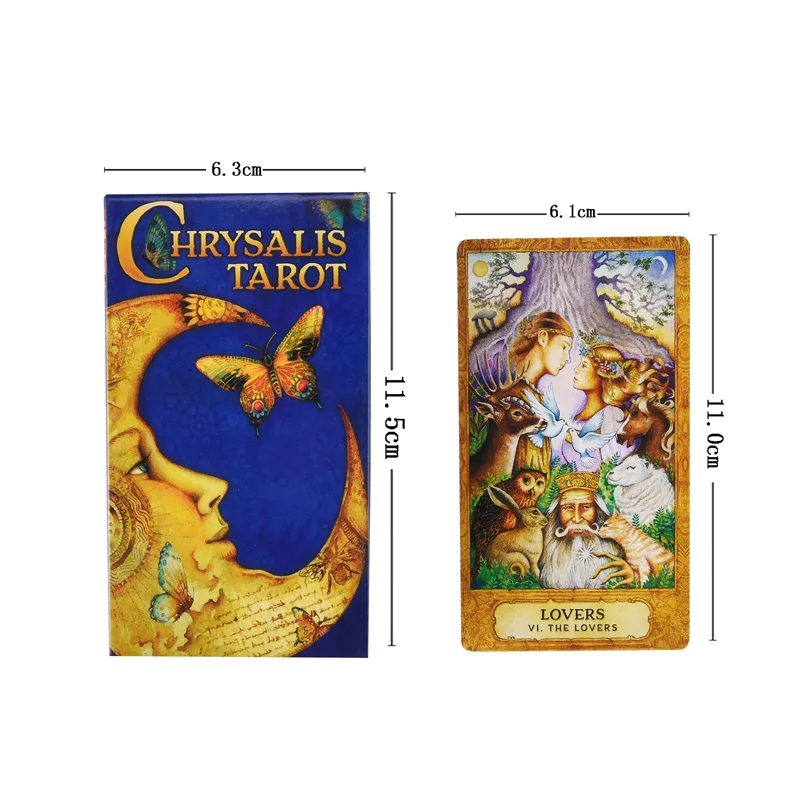 Chrysalis Tarot Cards Game English Tarot Deck Table Card Board Games Party Game Playing Tarot Cards Entertainment Family Games Chrysalis Tarot Cards Game English Tarot Deck Table Card Board Games Party Game Playing Tarot Cards Entertainment Family Games