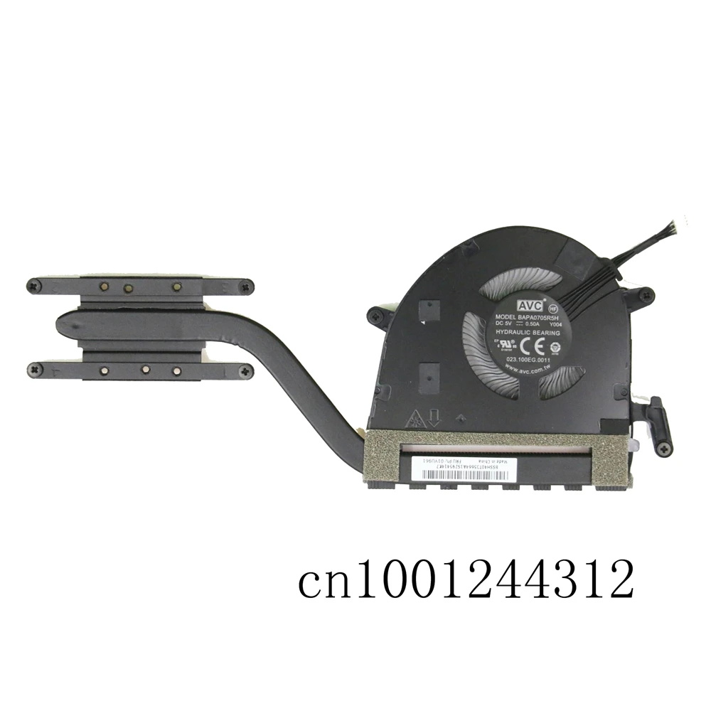 Dissipador ventilador de refrigeração para thinkpad x390, x13, ioga, novo