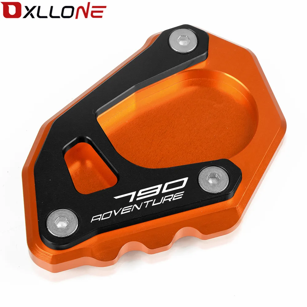 

FOR KTM 790 Adventure R/S 2019 790 Adventure Motorcycle Accessories CNC Aluminum Side Stand Enlarge in motorbike stand with logo